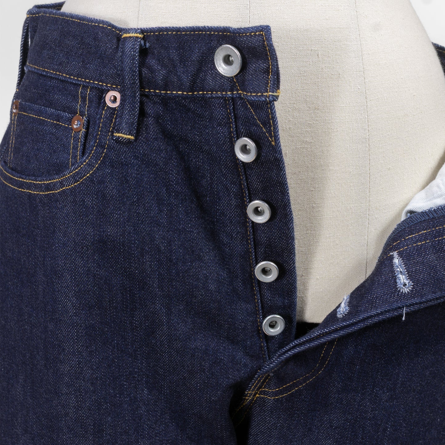 26SS BATONER セルビッチ5ポケットデニムパンツ ワンウォッシュ BN-EY-001