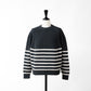 24AW BATONER SIGNATURE CREW NECK BORDER