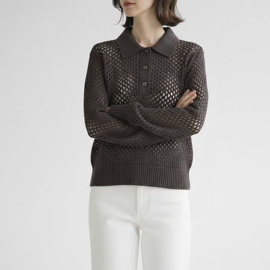 26SS BATONER エアリーメッシュポロ BN-26SL-021