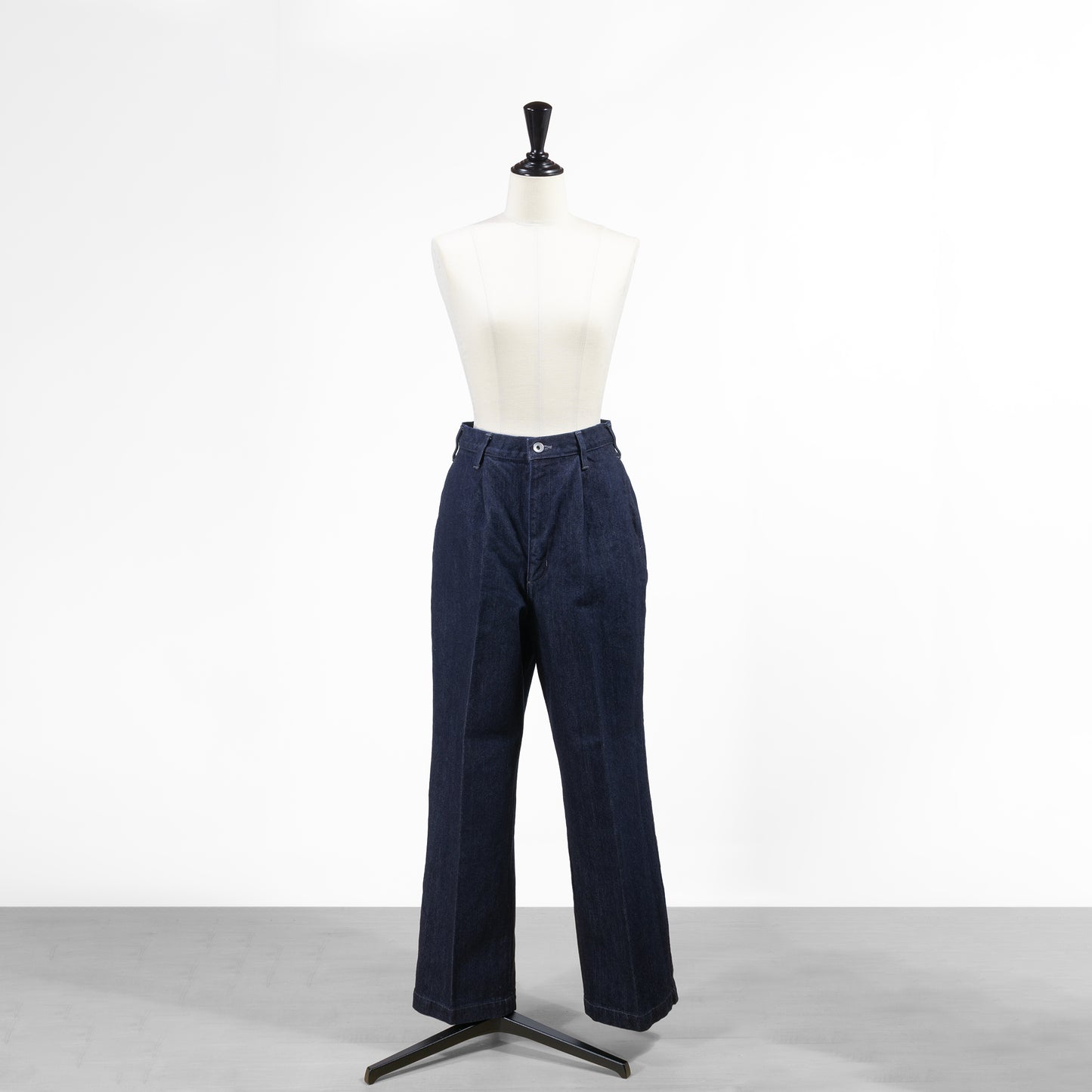 26SS BATONER ワンタックデニムトラウザーズ ワンウォッシュ BN-EY-002