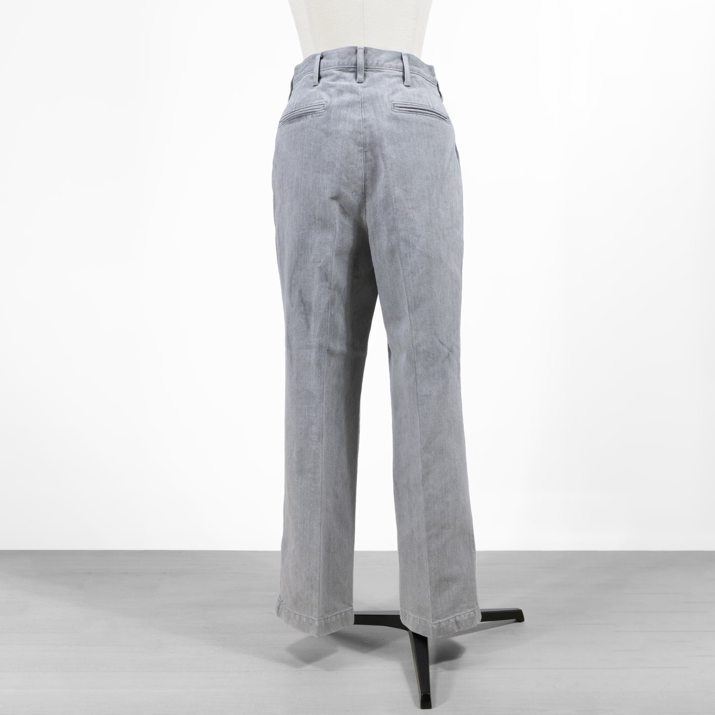 26SS BATONER ワンタックデニムトラウザーズ エクストラウォッシュ BN-EY-004