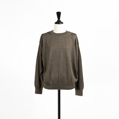 26AW BATONER ラミーウール クルーネック BN-26FL-009