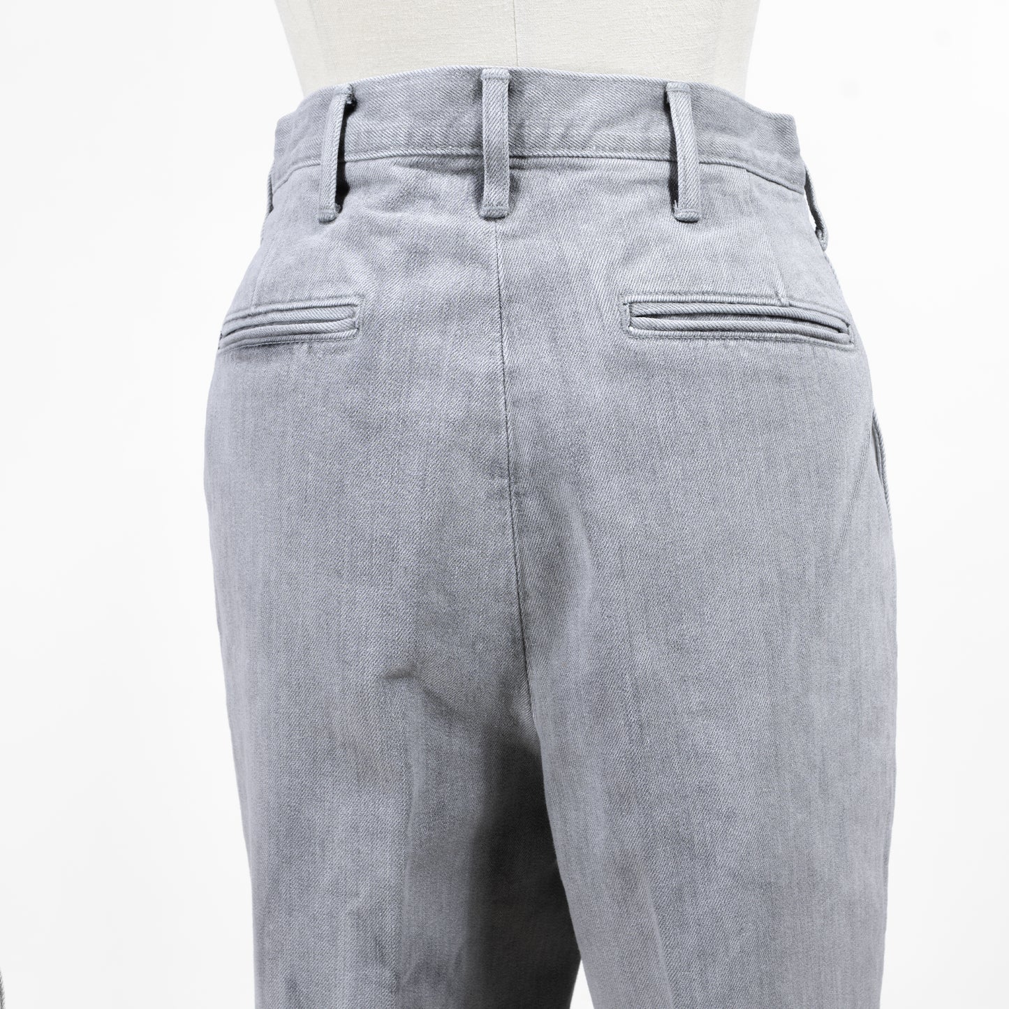 26SS BATONER ワンタックデニムトラウザーズ エクストラウォッシュ BN-EY-004