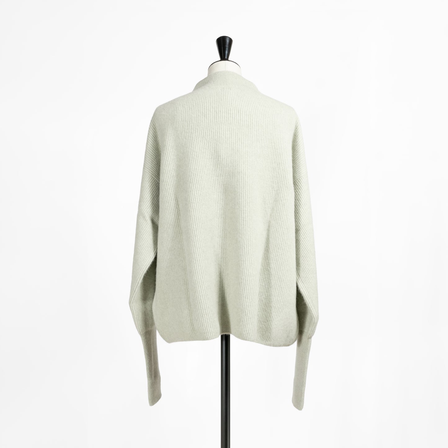 25AW BATONER カシミヤフォックス フィンガーホール ボートネック BN-25FL-041