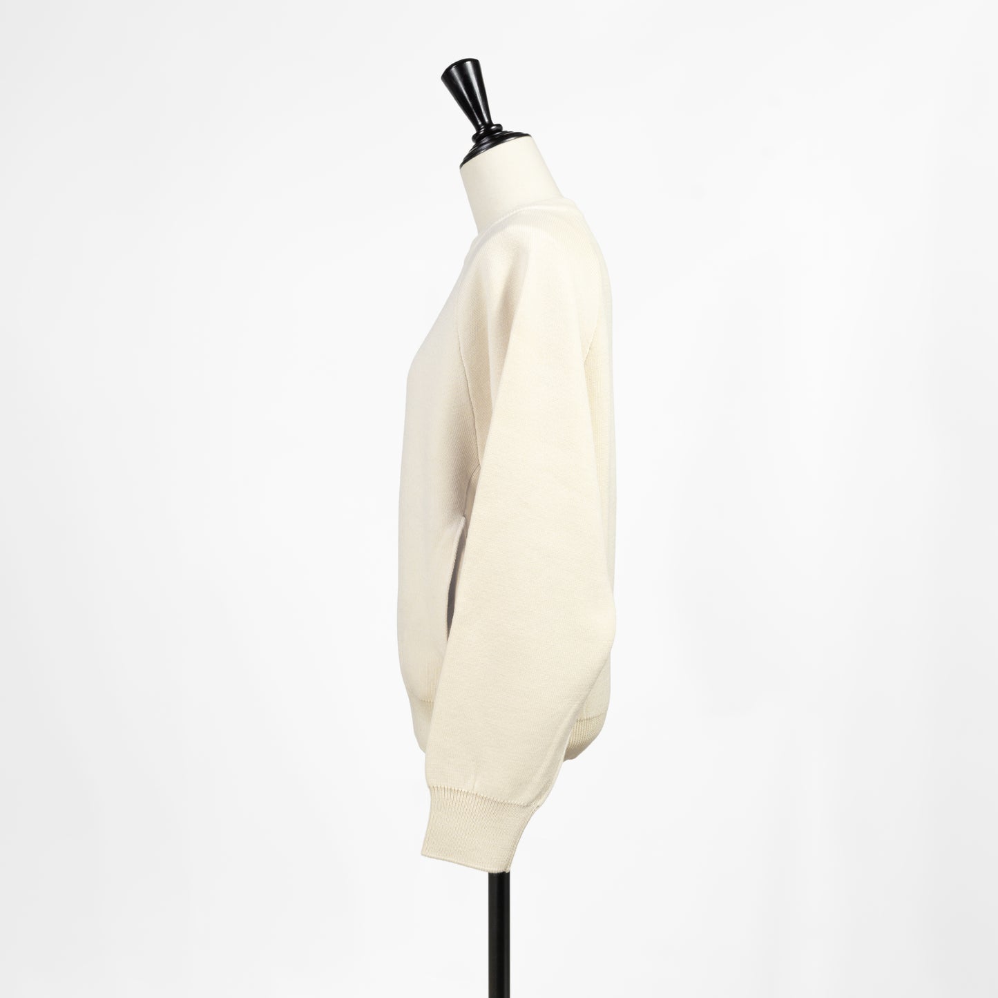 BATONER ソリッドウール ダブルフェイスクルーネック BN-24FL-036