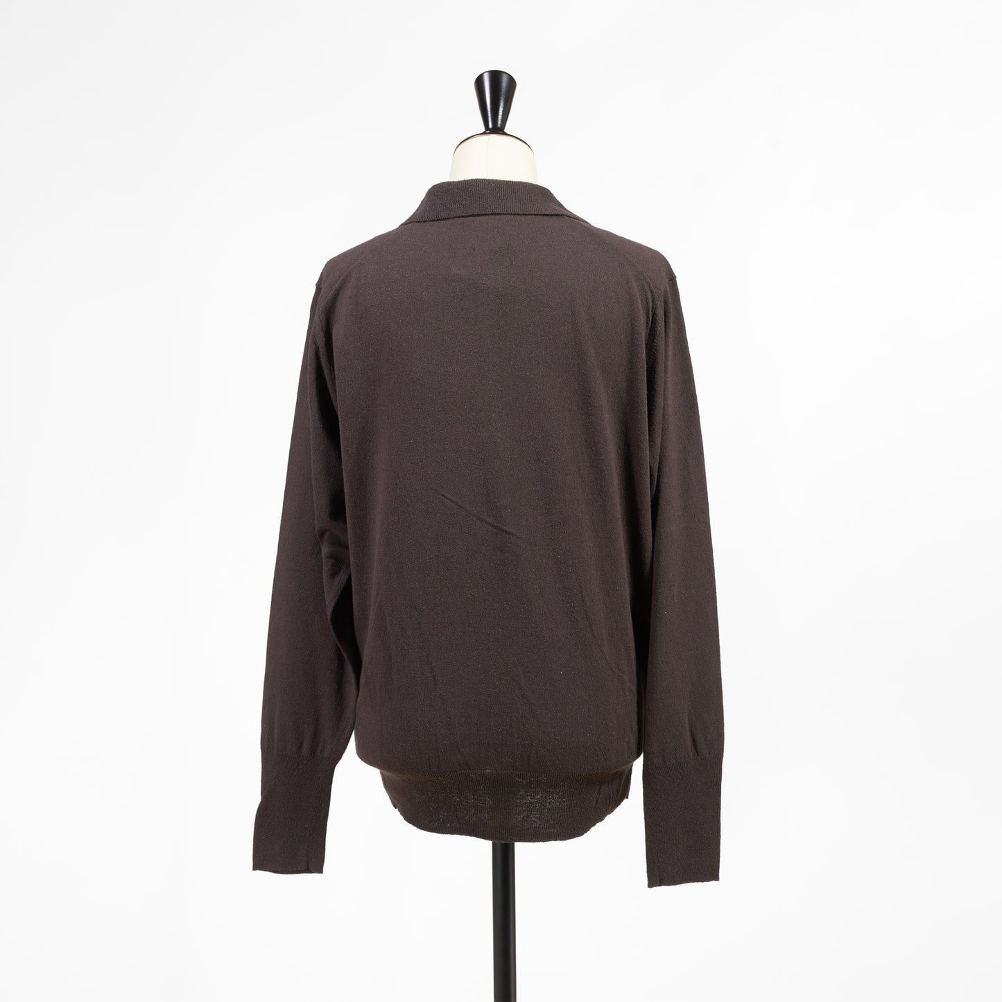 26SS BATONER リバイバルソフトシルク ポロカーディガン BN-26SL-034