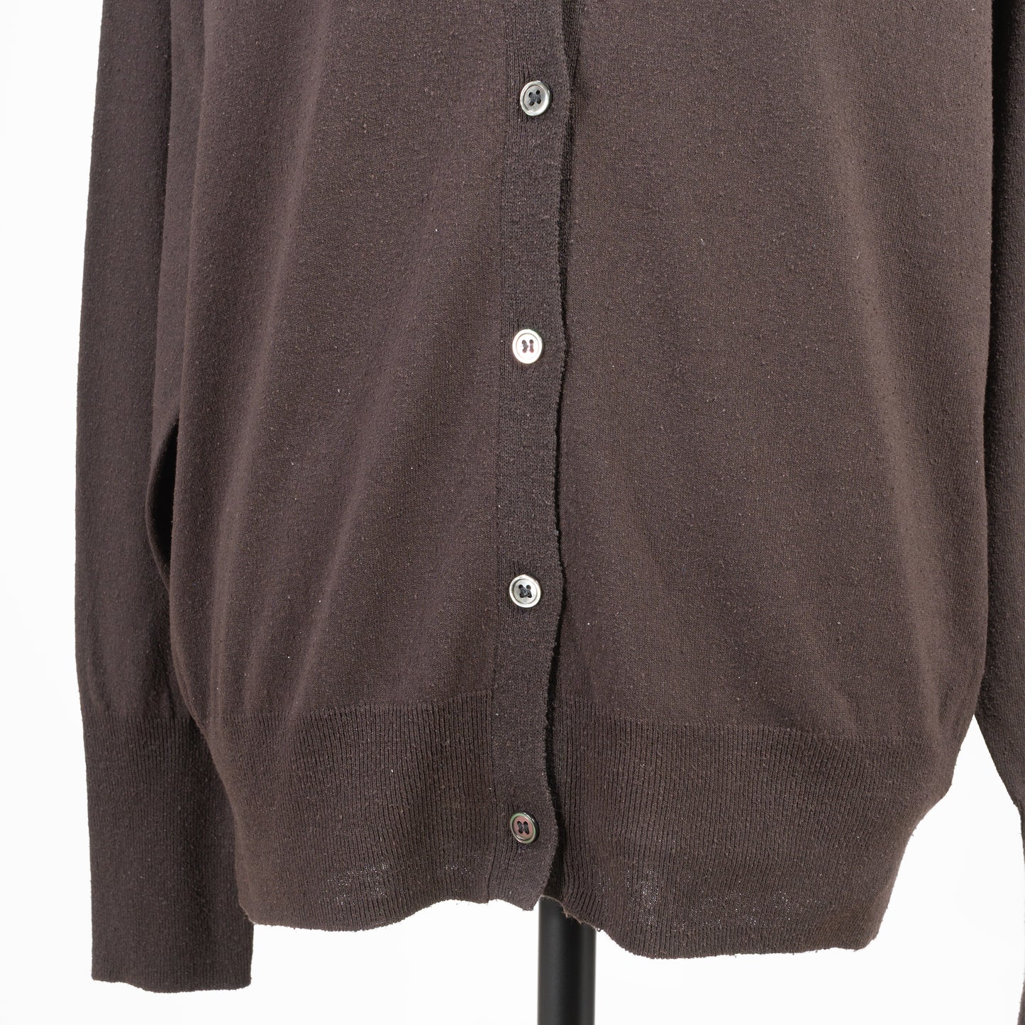 26SS BATONER リバイバルソフトシルク ポロカーディガン BN-26SL-034