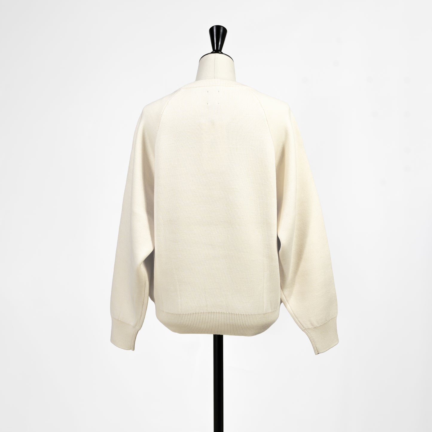 BATONER ソリッドウール ダブルフェイスクルーネック BN-24FL-036