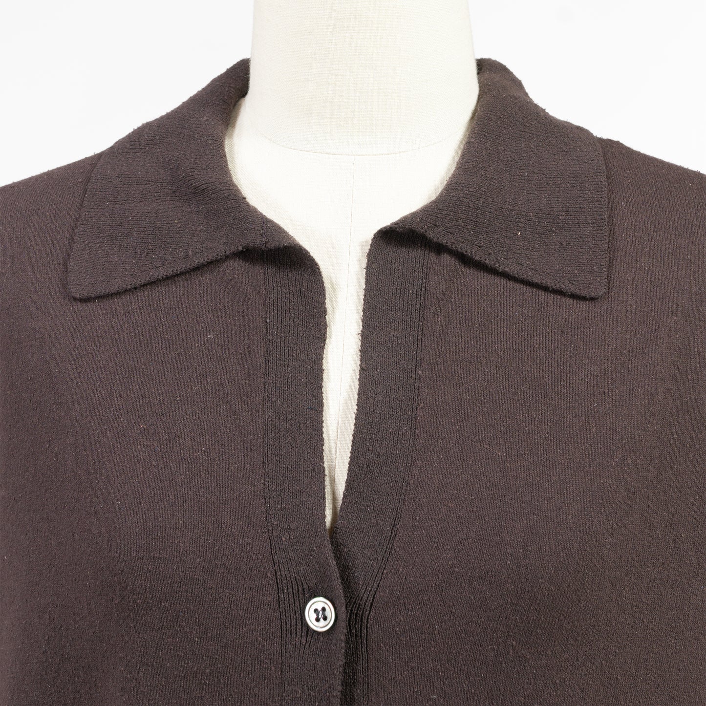 26SS BATONER リバイバルソフトシルク ポロカーディガン BN-26SL-034