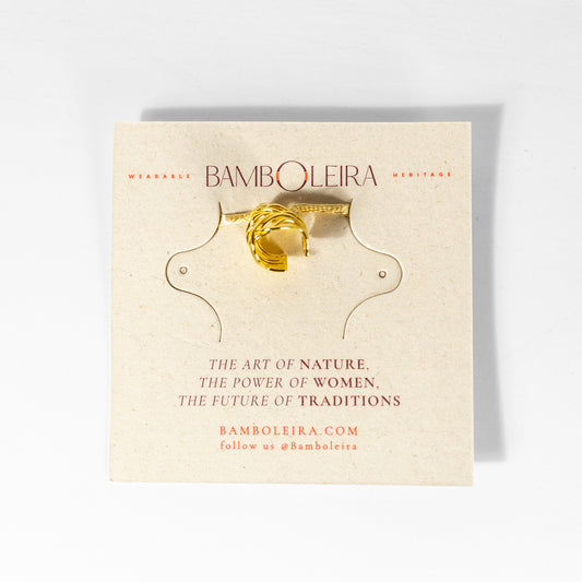 25SS BOMBOLEIRA イヤーカフ Malik Earcuff Maxi