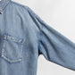 26AW cafune カットオフクロップドデニムシャツ 635909