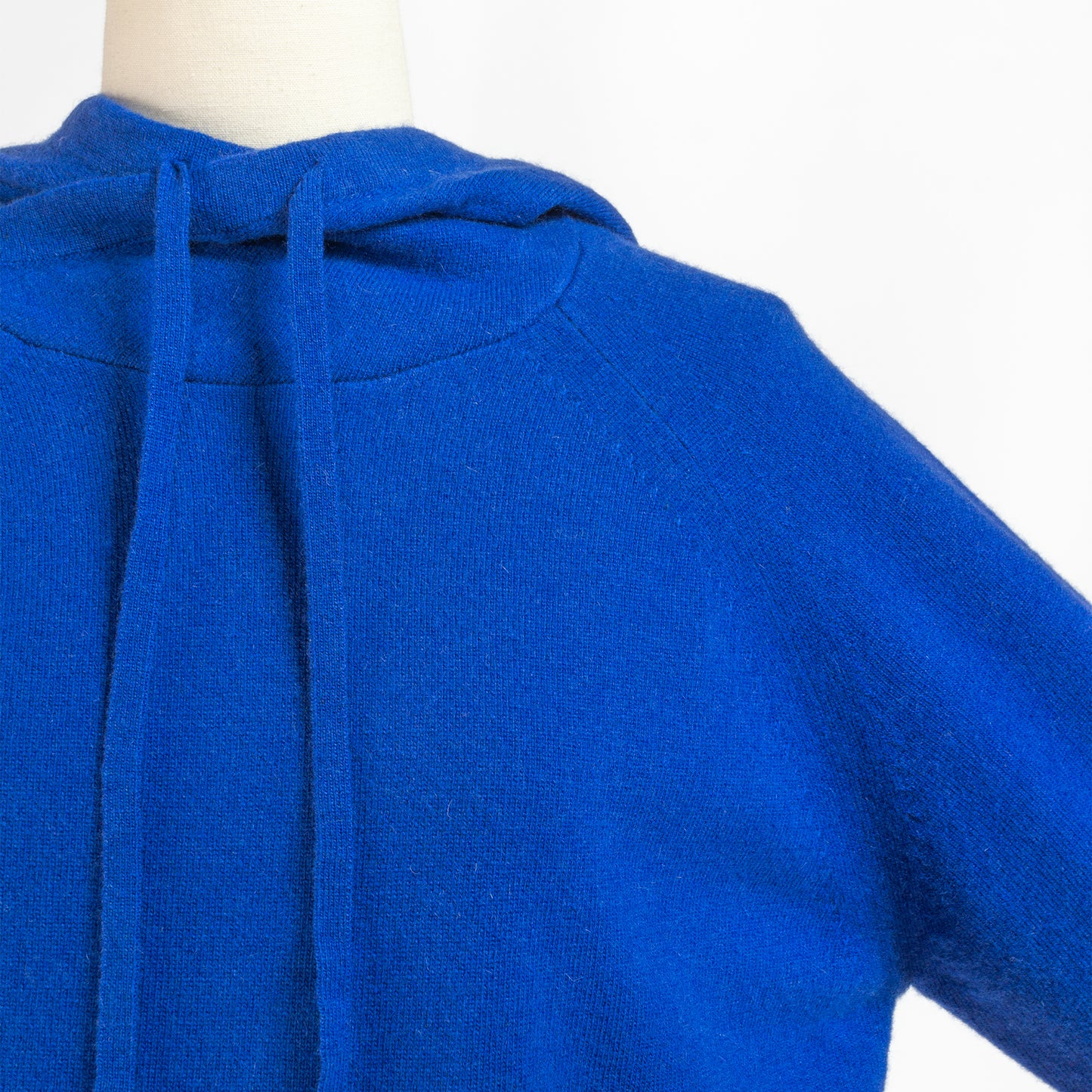 cafune WOOL CASHMERE KNIT HOODIE