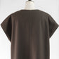 cafune V NECK FRENCH SLEEVE OP