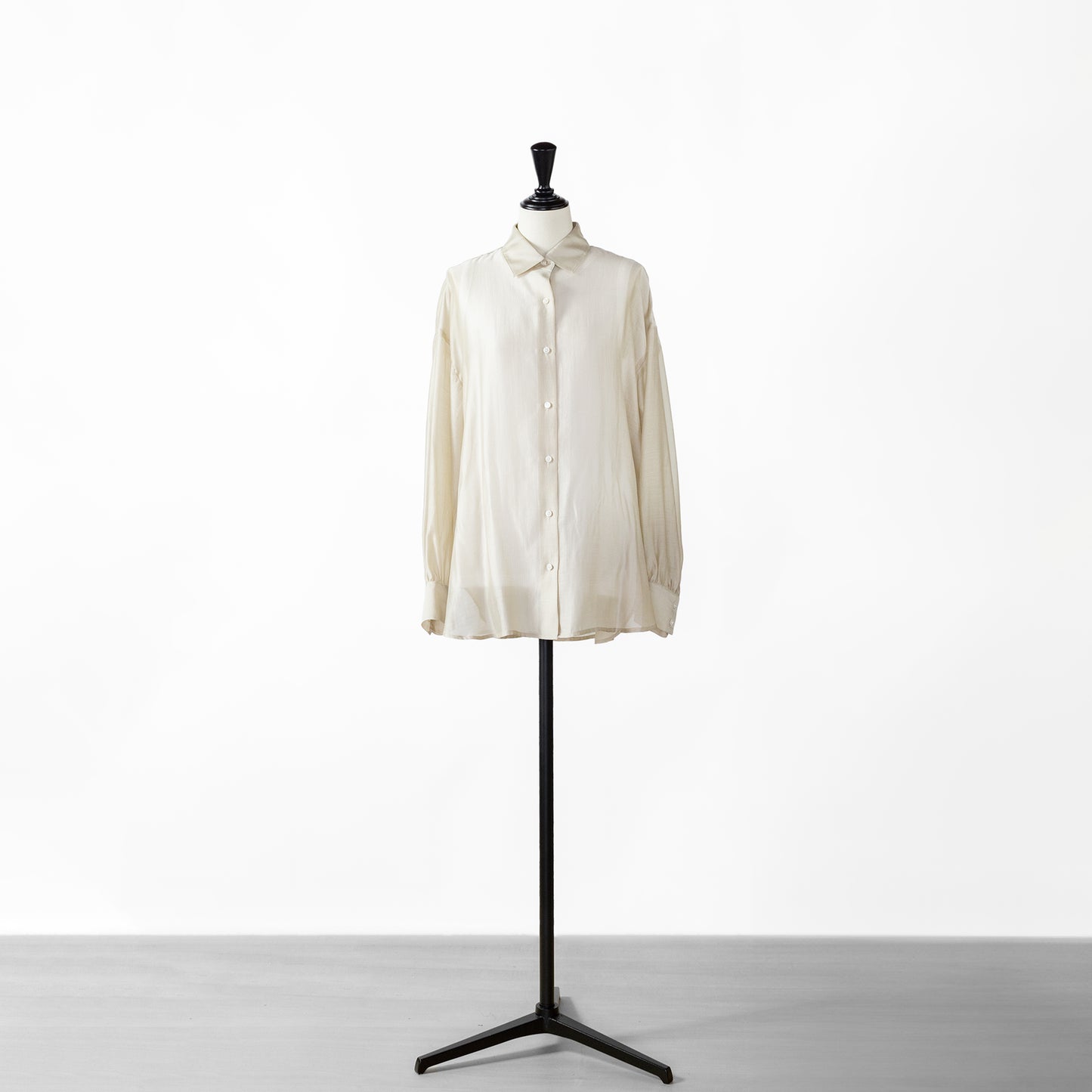 24AW cafune SHEER WIDE SHIRT