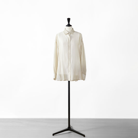 24AW cafune SHEER WIDE SHIRT