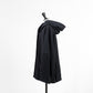 24AW cafune STRETCH JERSEY HOODED SHORT COAT