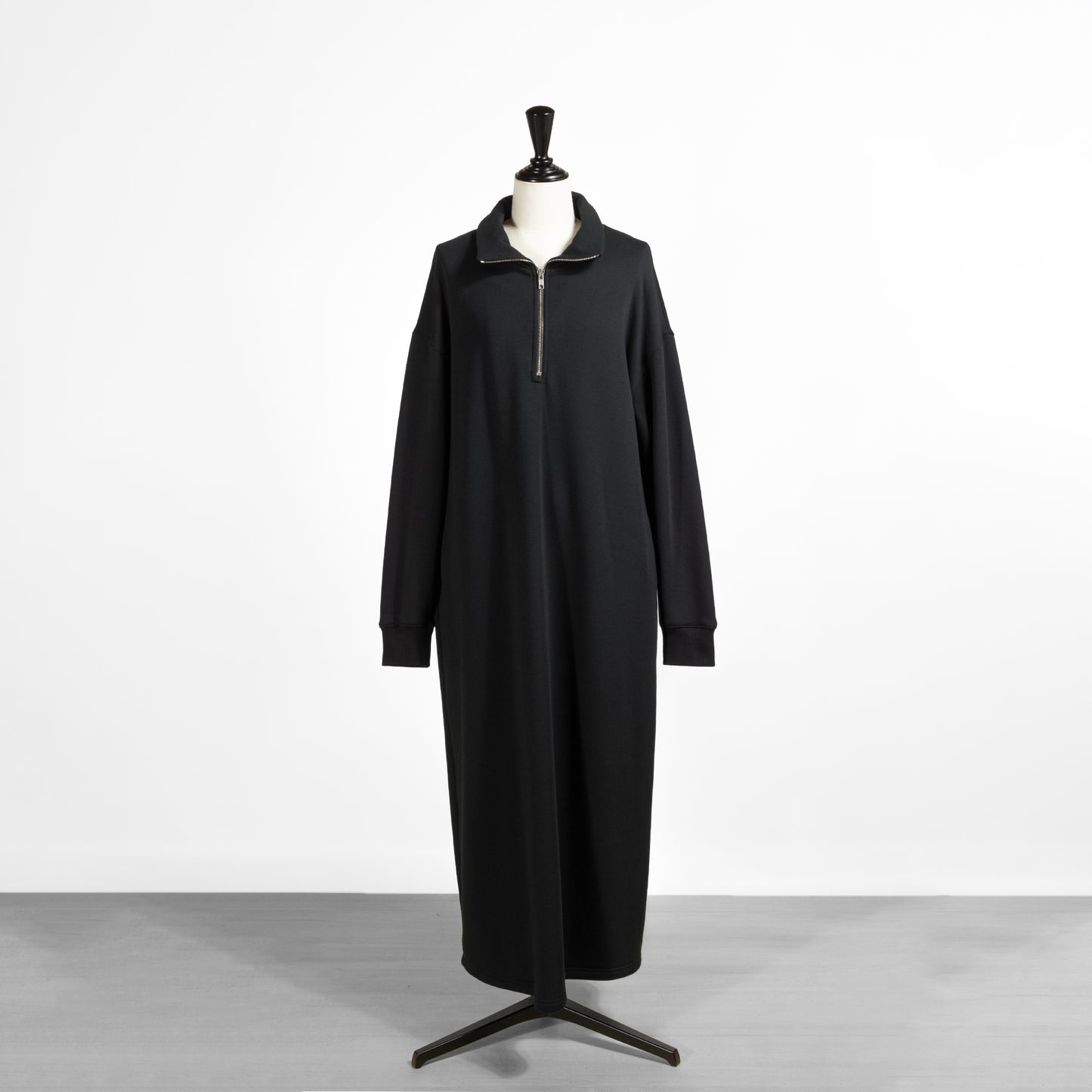 25AW cafune ファメットハーフジップワンピース 545101