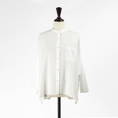 26SS cafune バンドカラーワイドシャツ 625902