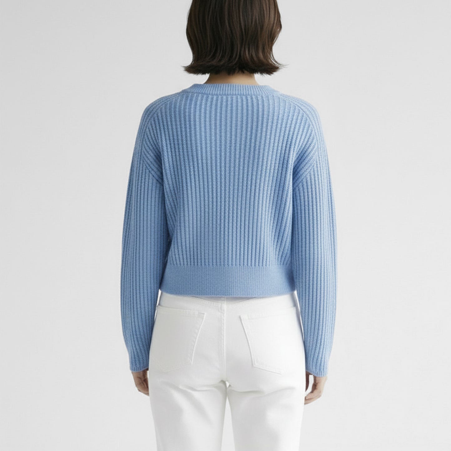 26SS cafune クロップドリブカーディガン 615937