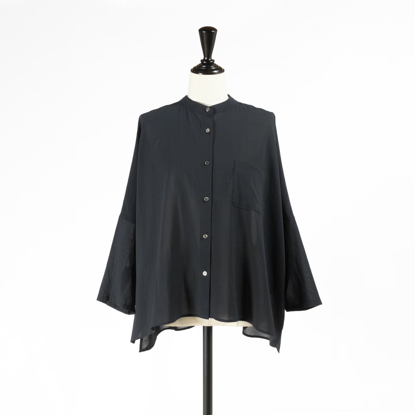 26SS cafune バンドカラーワイドシャツ 625902