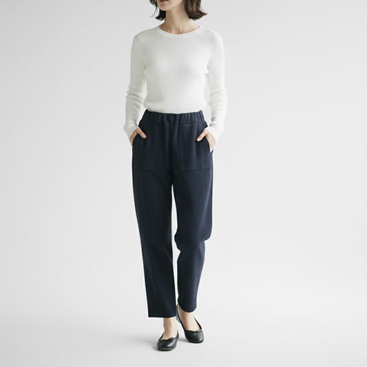 25AW cafune ウールライクジャージーワイドパンツ 545603