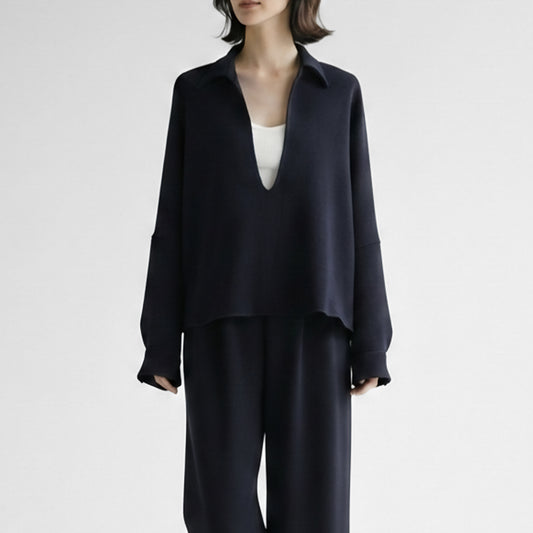 26SS cafune スキッパープルオーバー 615961