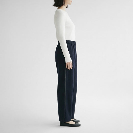 26SS cafune パイピングワイドパンツ 615635