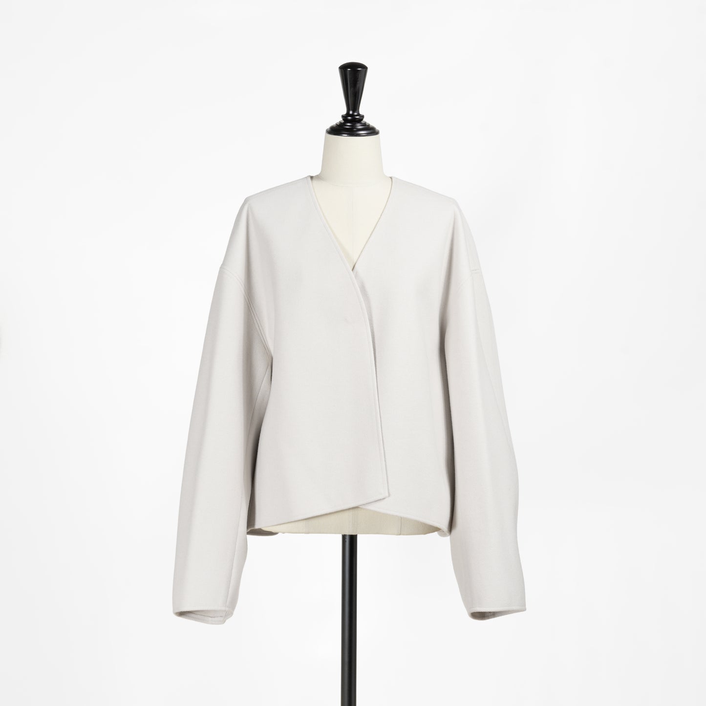 25AW cafune フェイクスエードVネックジャケット 545401