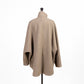 25AW cafune スタンドカラー ケープコート 545403