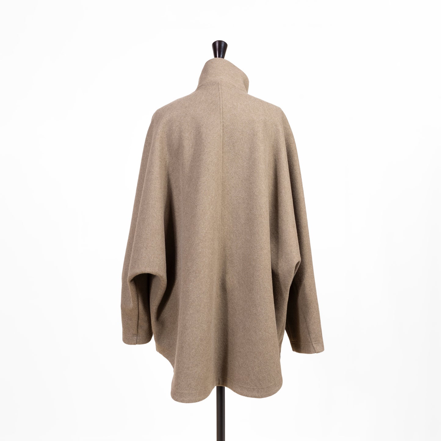 25AW cafune スタンドカラー ケープコート 545403