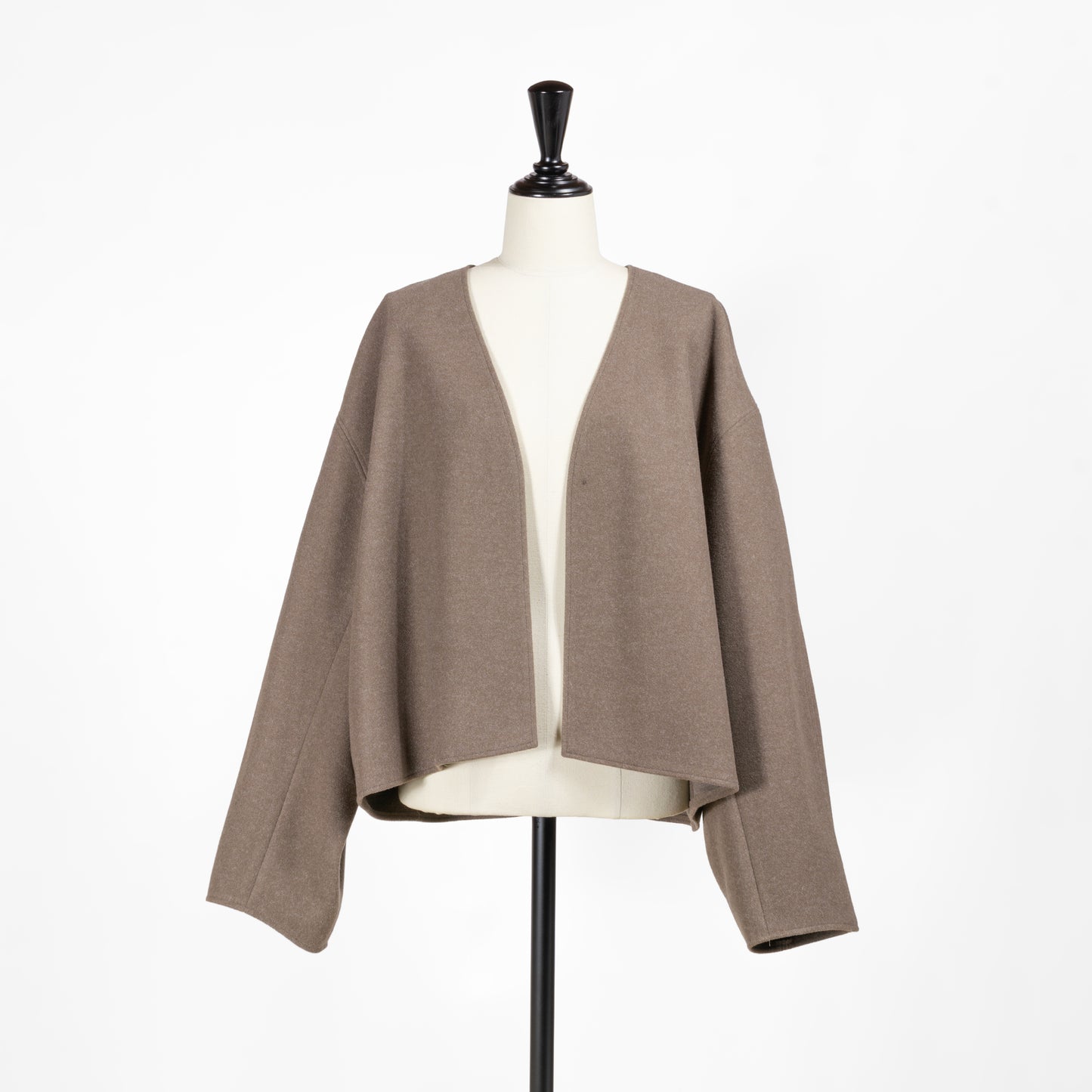 25AW cafune フェイクスエードVネックジャケット 545401