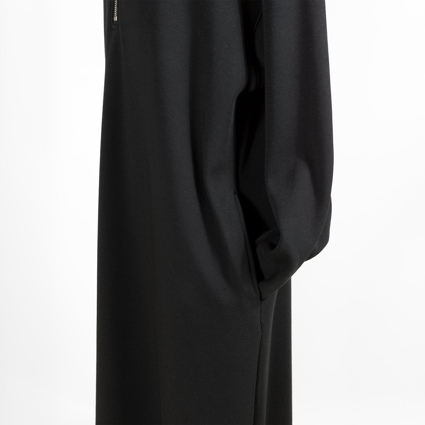 25AW cafune ファメットハーフジップワンピース 545101