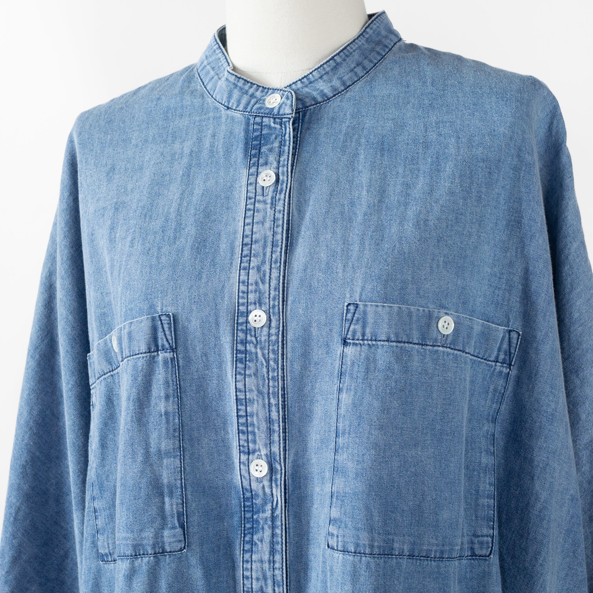 24AW cafune BIG DENIM SHIRT