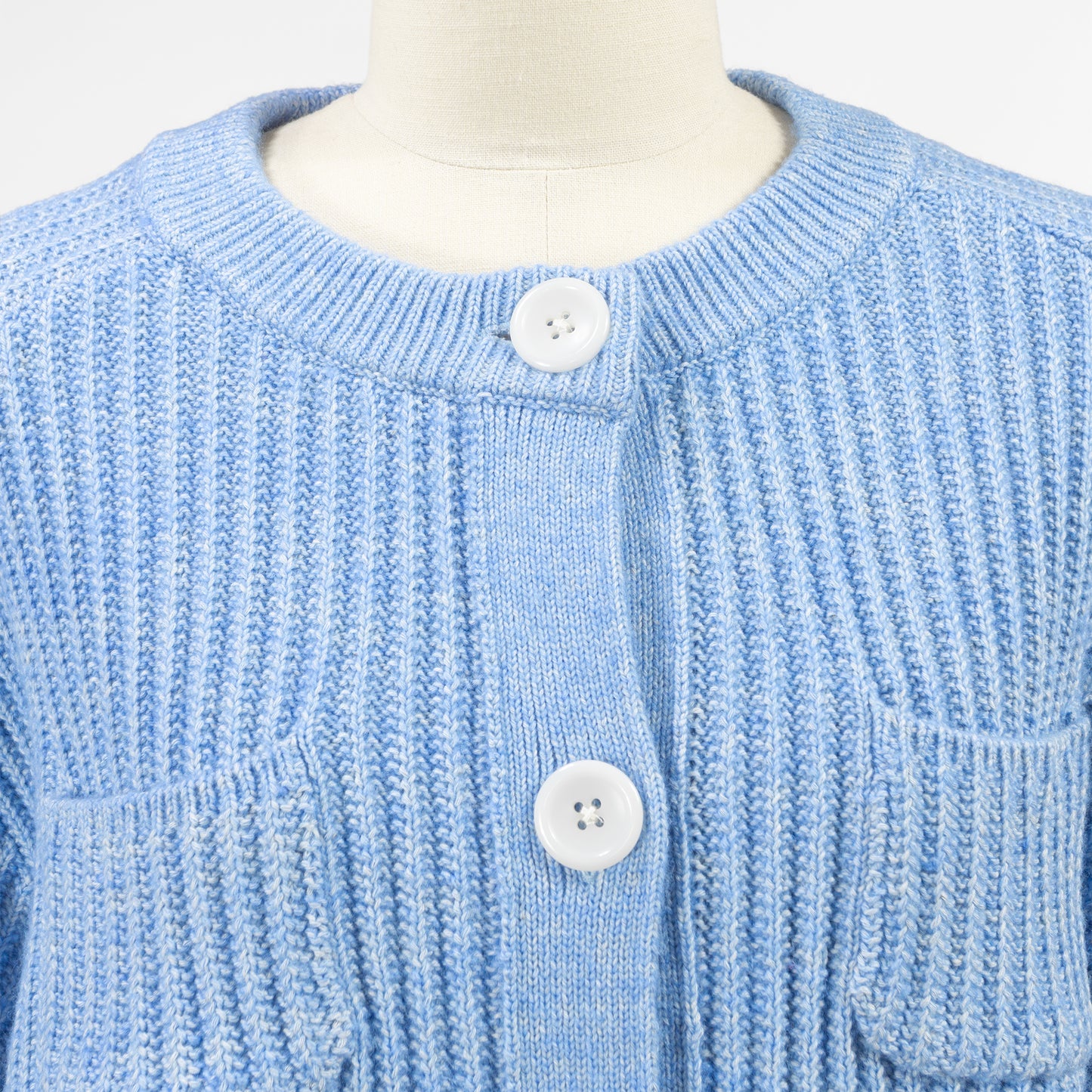 26SS cafune クロップドリブカーディガン 615937