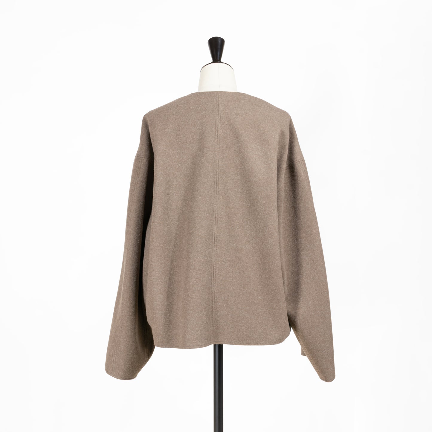 25AW cafune フェイクスエードVネックジャケット 545401