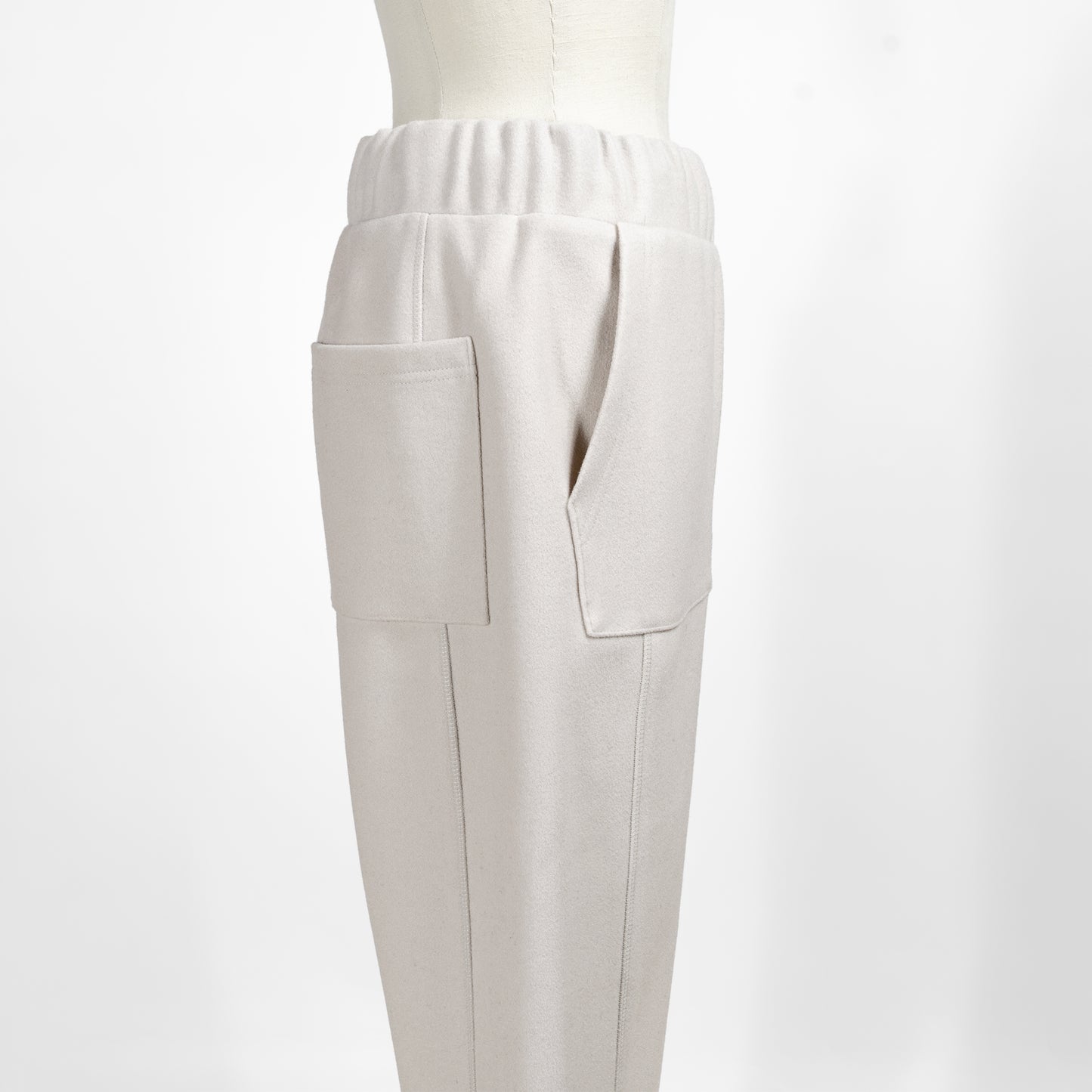 25AW cafune ウールライクジャージーワイドパンツ 545603