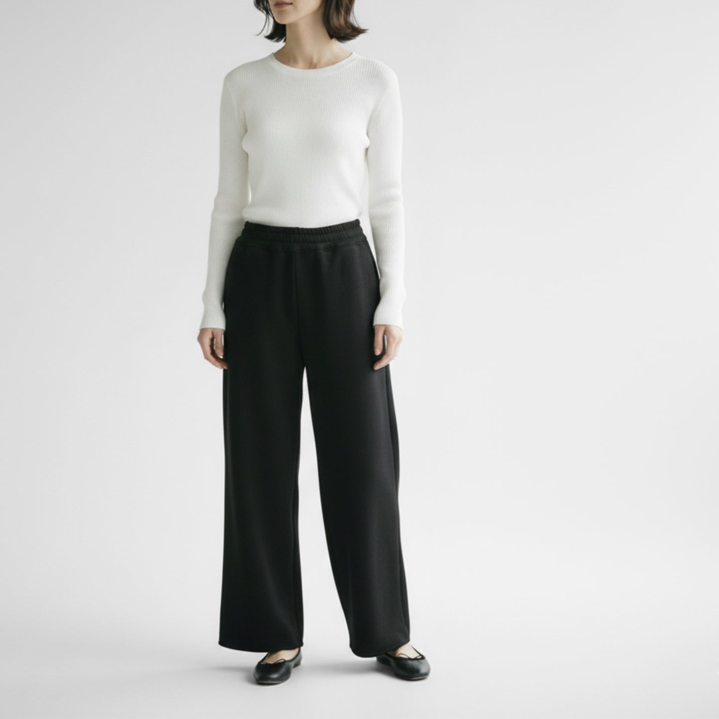 25AW cafune FAMMETイージーワイドパンツ 545609