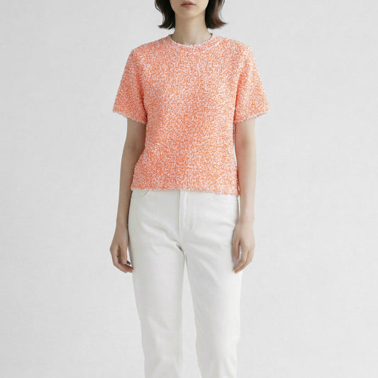 26SS COOHEM シアーモールニットプルオーバー 11-262-021