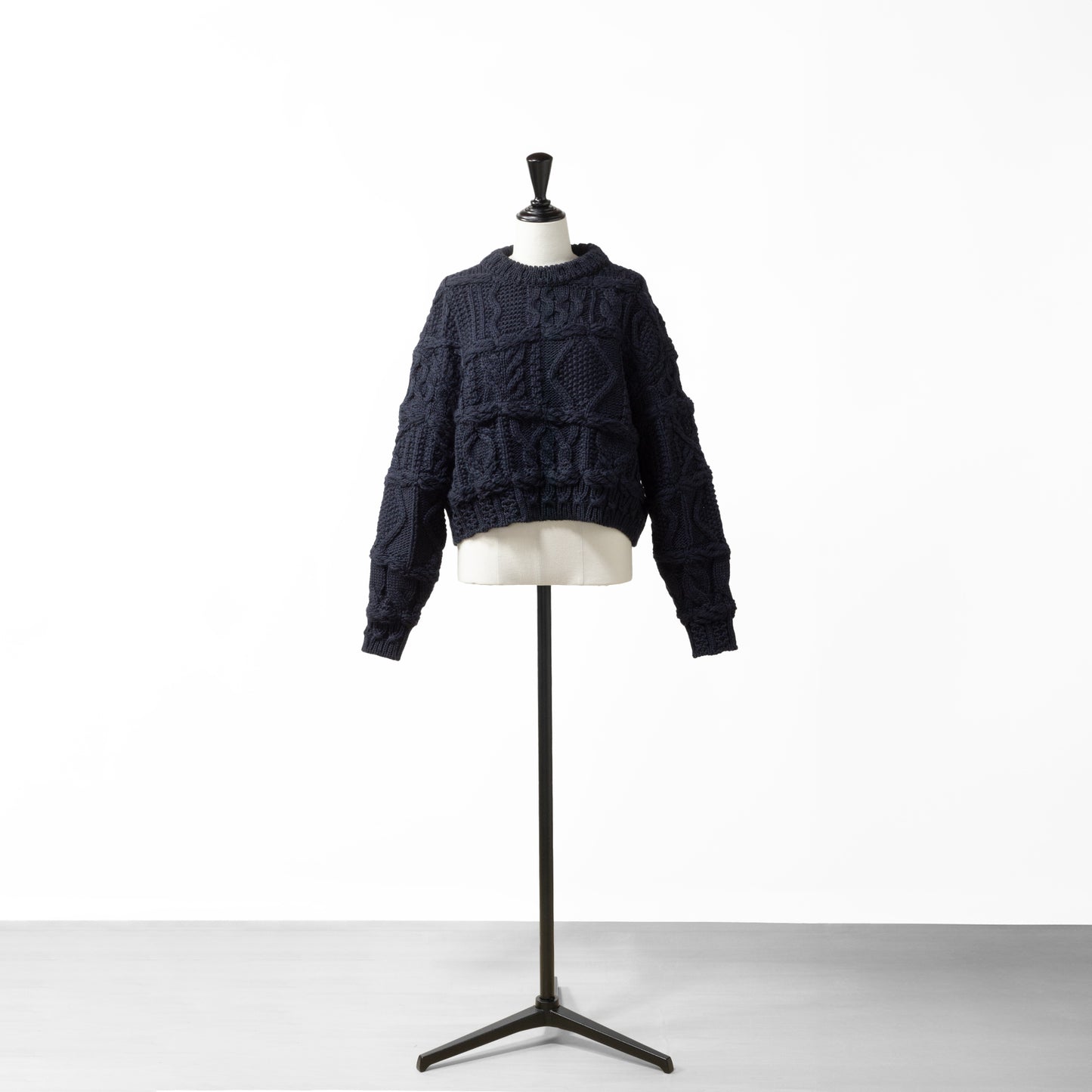 24AW COOHEM CRAZY ARAN PULLOVER