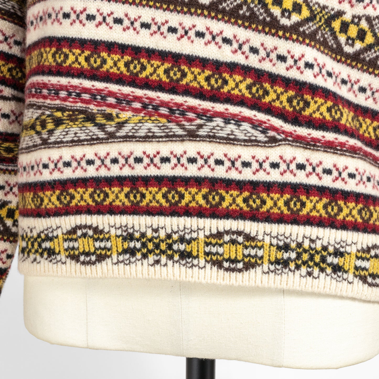 25AW COOHEM クレイジー フェアアイル ニットプルオーバー 11-254-009