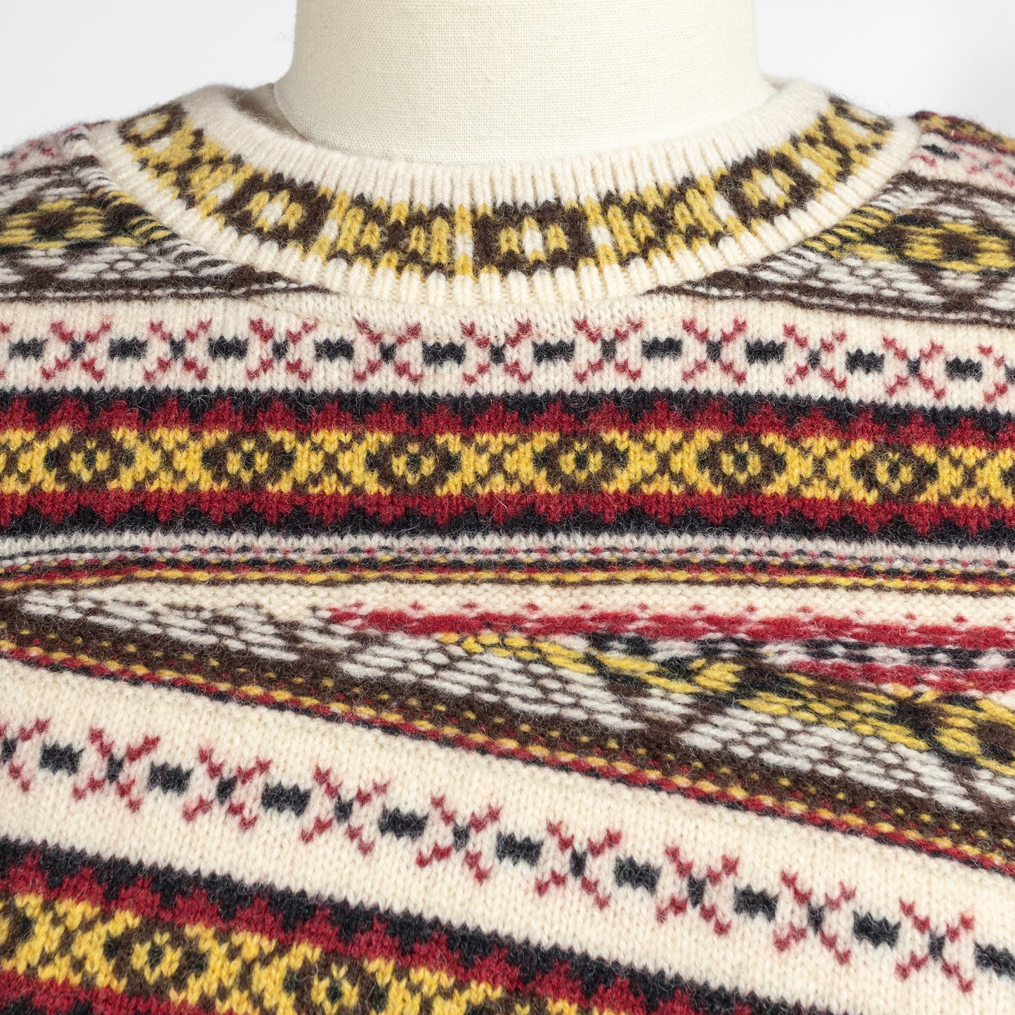 25AW COOHEM クレイジー フェアアイル ニットプルオーバー 11-254-009