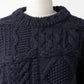 24AW COOHEM CRAZY ARAN PULLOVER