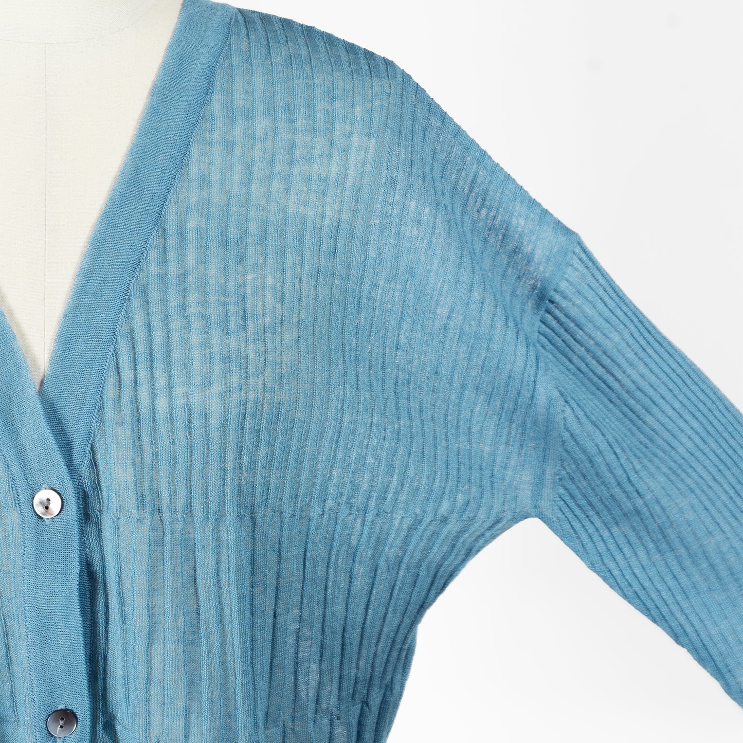26SS enrica Vネックカーディガン KNIT231