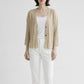 26SS enrica Vネックカーディガン KNIT231