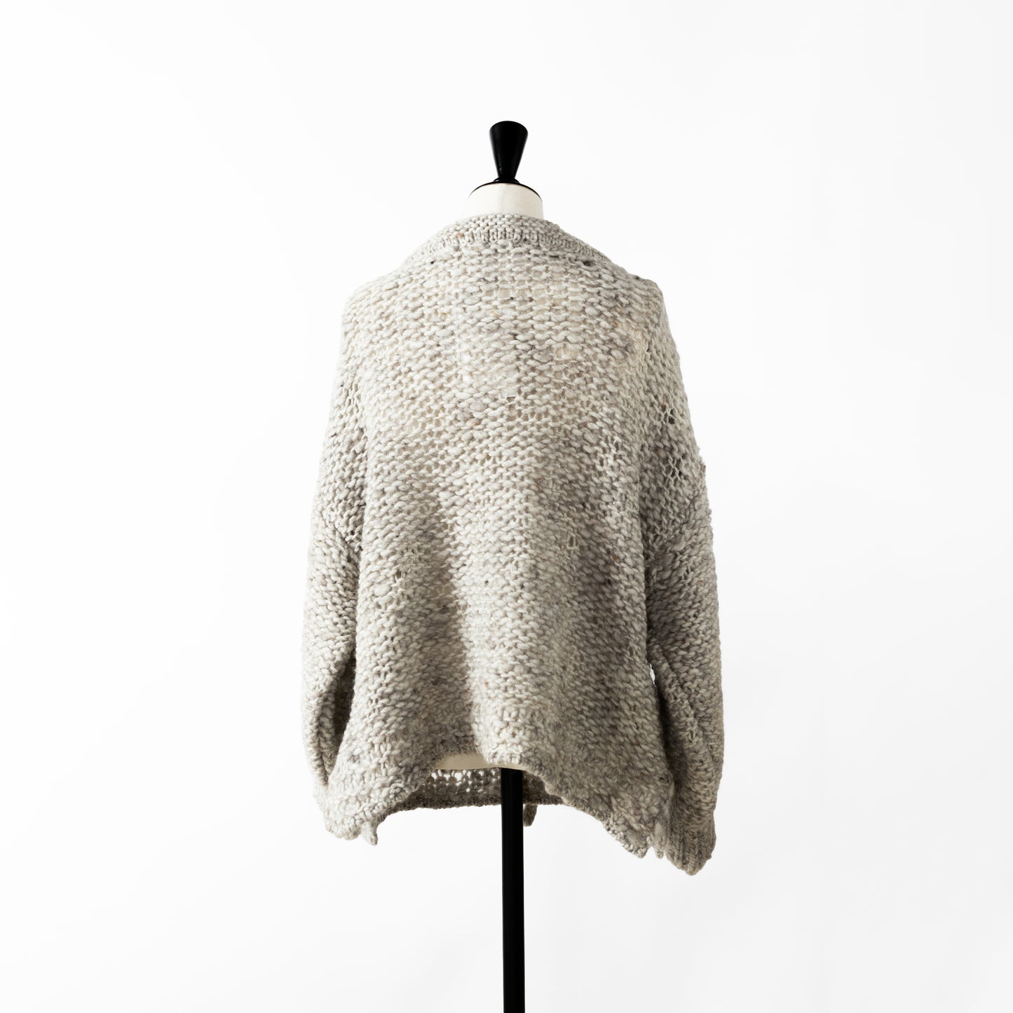 24AW enrica ROW WOOL DRAWSTRING PULLOVER