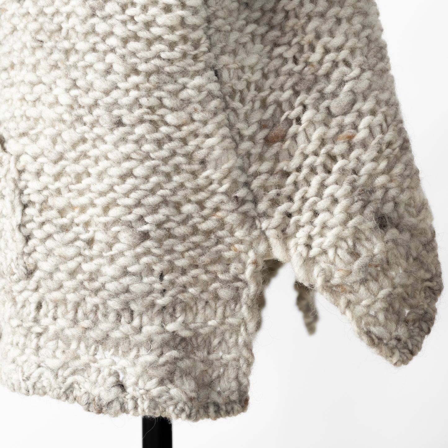 24AW enrica ROW WOOL DRAWSTRING PULLOVER