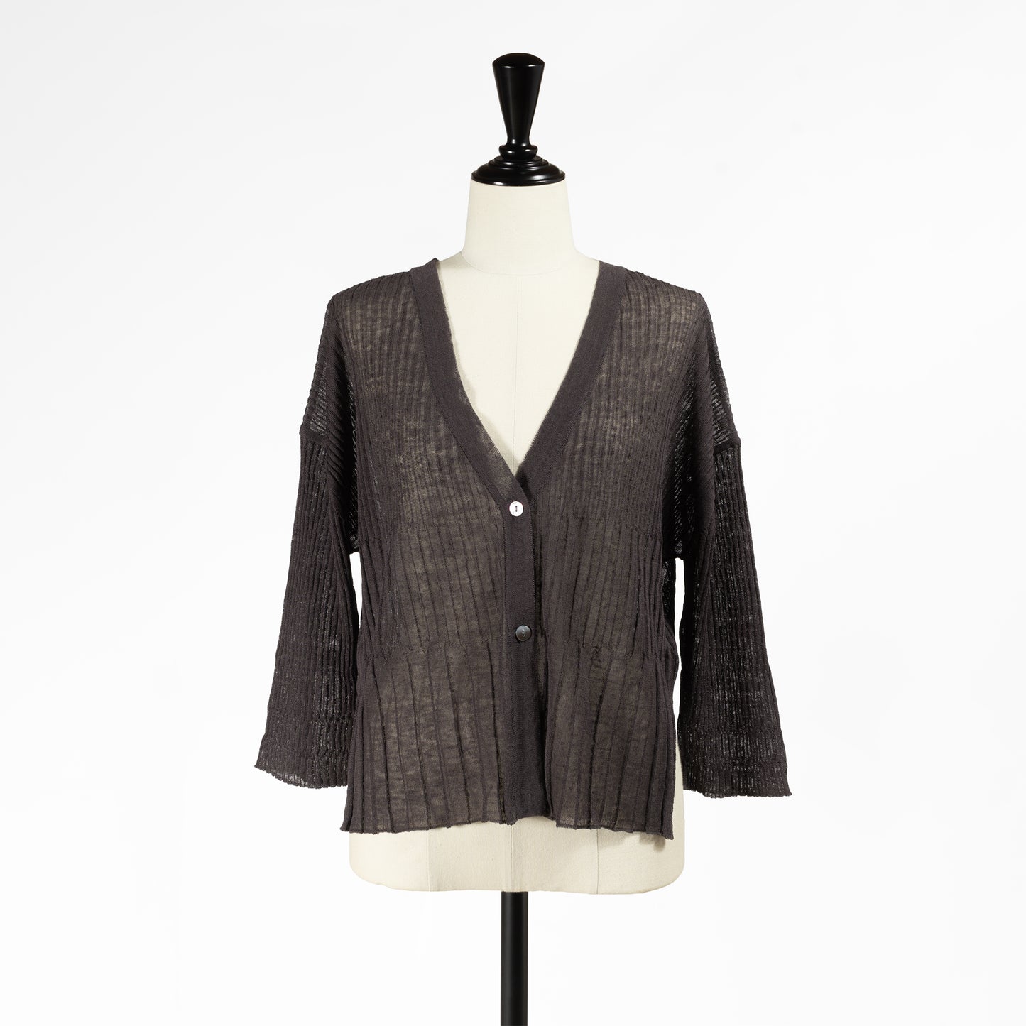 26SS enrica Vネックカーディガン KNIT231