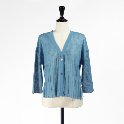 26SS enrica Vネックカーディガン KNIT231
