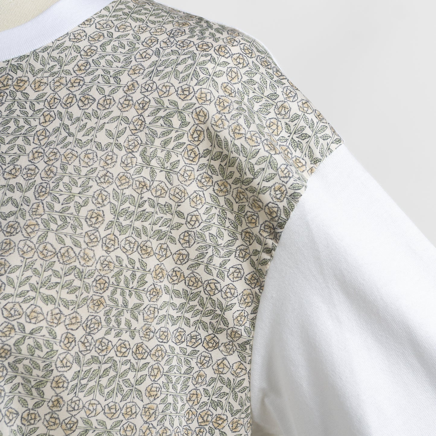 26SS FONTANA GRANDE リバティプリント コンビTシャツ 617906