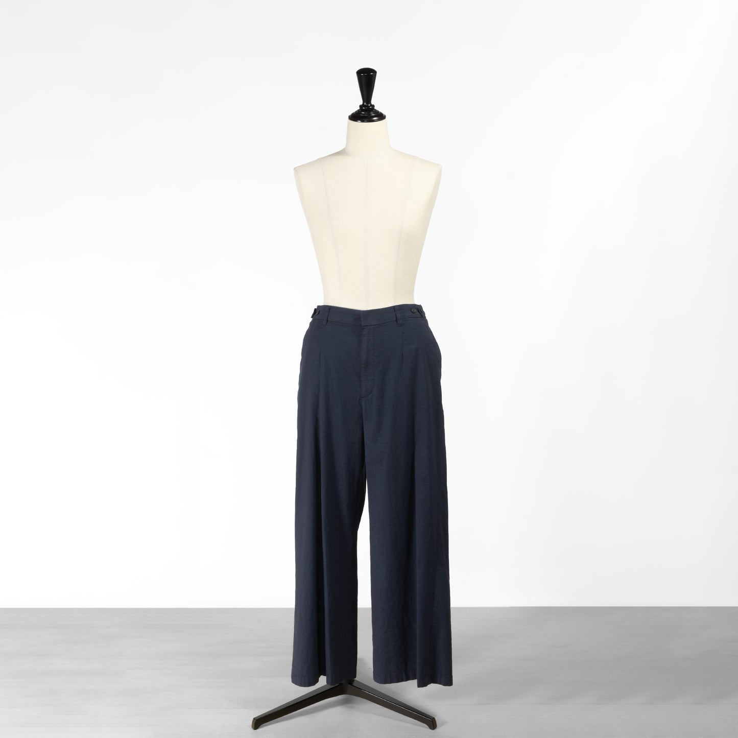 26SS FONTANA GRANDE コットンリネン混ストレッチワイドパンツ 627606